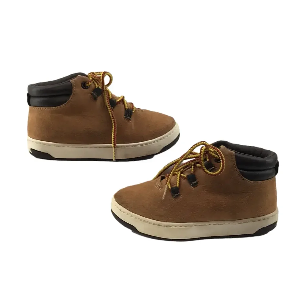 CARTER’S Milo 2 High Top Sneaker Tan Chukka Boot—Toddler Boys’ 10